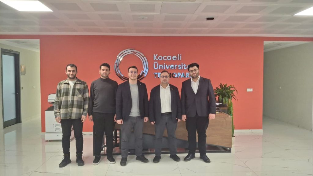 TEKDER Kocaeli Şubesi heyetinin Kocaeli Üniversitesi Teknopark ziyareti