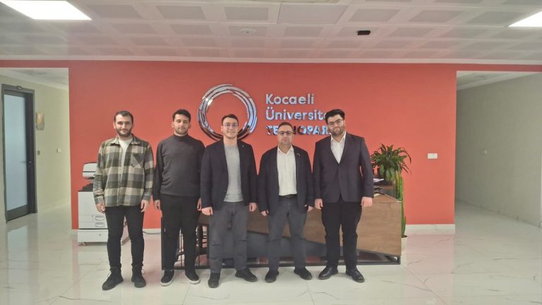 TEKDER Kocaeli Şubesi heyetinin Kocaeli Üniversitesi Teknopark ziyareti