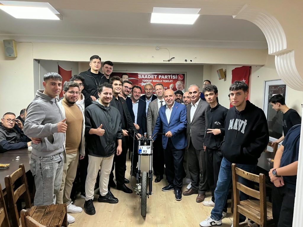 Saadet Partisi Yenikent Mahalle Teşkilatı’nda buluşma