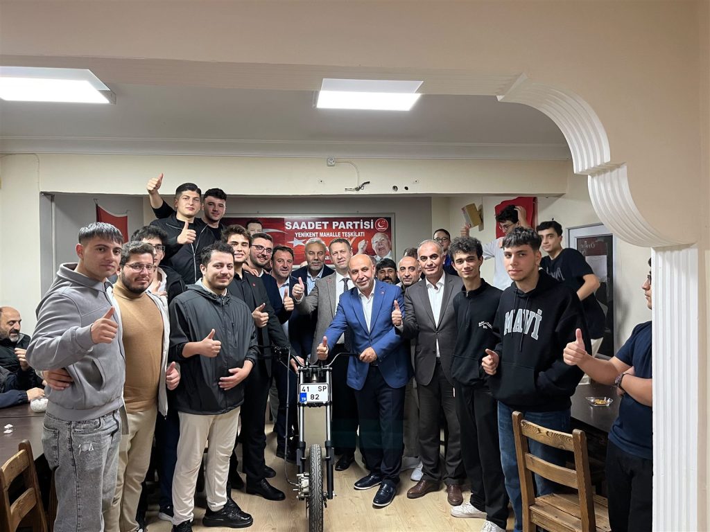 Saadet Partisi Yenikent Mahalle Teşkilatı’nda buluşma
